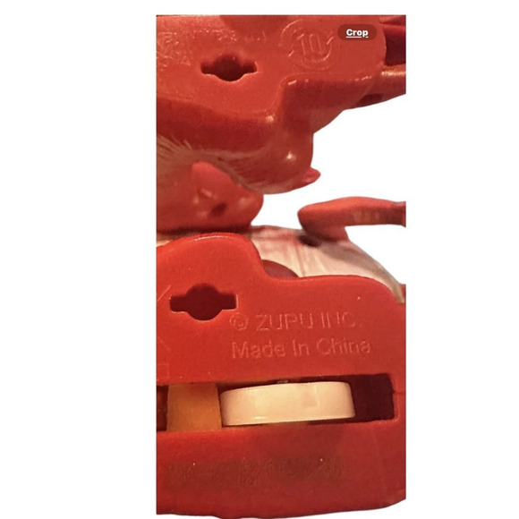 Robo Red Dinosaur Toy Figure Velociraptor Zuru Walking Action Jurassic 11” x 6” - Picture 3 of 9